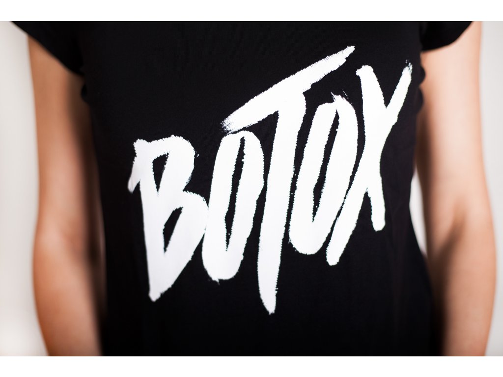 TRIČKO ČERNÉ BOTOX